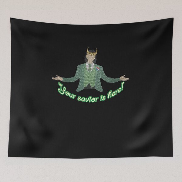 Item preview, Floki - Your Savior Is Here designed and sold by Sticker-Tee.