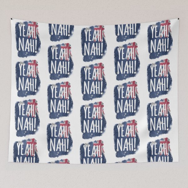 Item preview, Yeah, nah! - Australian Flag Aussie Slang designed and sold by Rixta82.