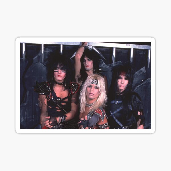 ALDI TAHER Mötley Crüe Sticker