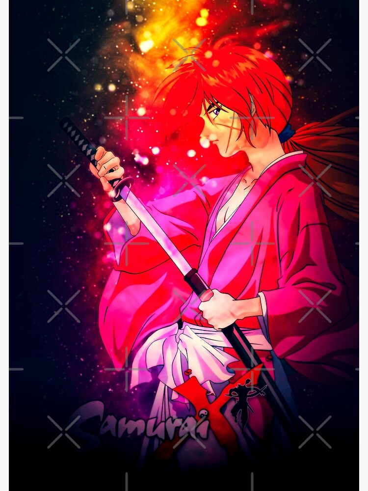 Himura Kenshin Rurouni Kenshin Anime Waifu Poster for Sale by tamikabee