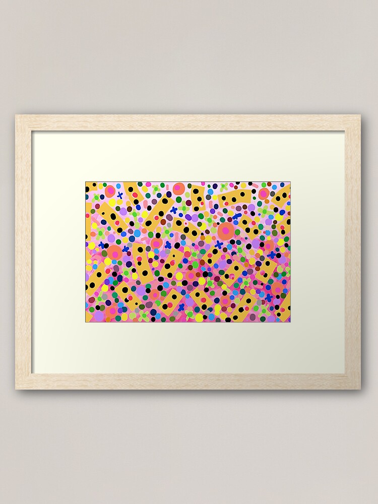 Alternate view of Abstract Soho Framed Art Print
