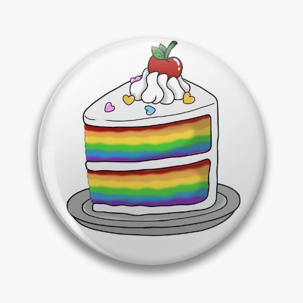 Artikelvorschau, Regenbogenkuchen entworfen und verkauft von EveryCuteThings.