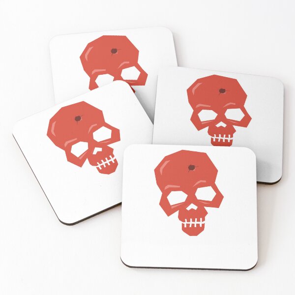 Item preview, Halloween Headshot Skull Art Design designed and sold by Art Without Curves.
