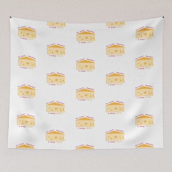 Item preview, The Secret Ingredient Is Always Cheese designed and sold by JorgeDesigns.