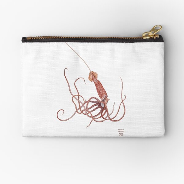Long-Spined Giant Squid Zipper Pouch