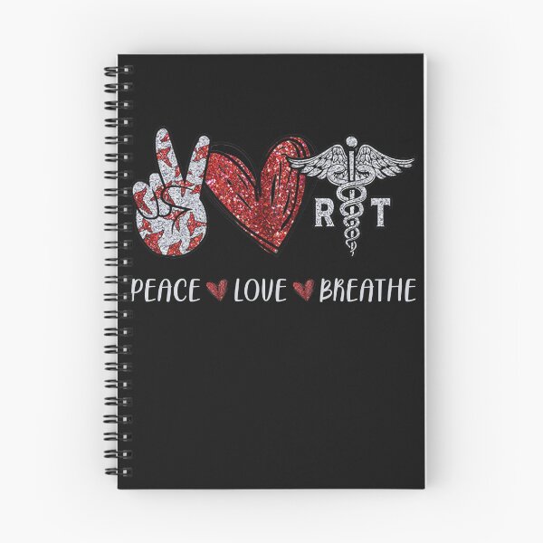 Item preview, Nurse RT Peace love Breathe designed and sold by LeHongTien.