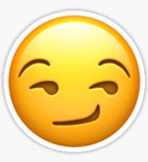 Emoji Smirk Sticker