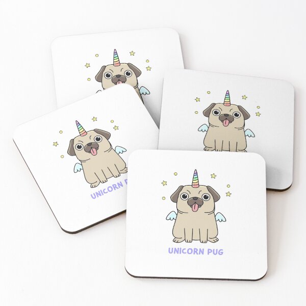 Item preview, Unicorn pug designed and sold by Emil1993.