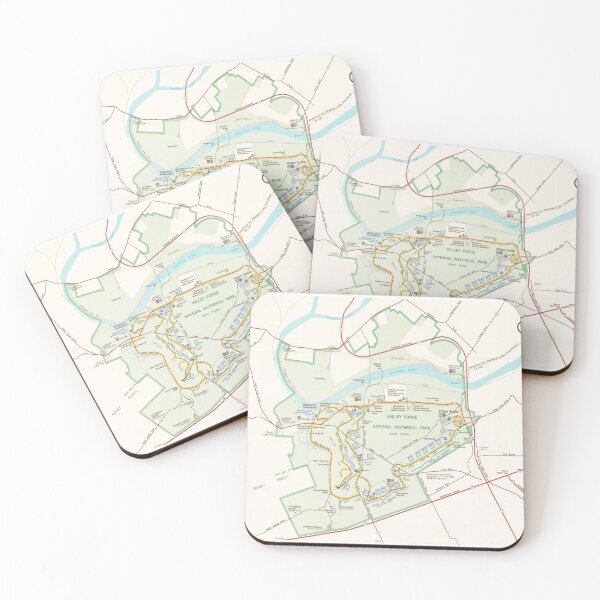 Item preview, Valley Forge National Historical Park Map (2000) General Washington Encampment Atlas designed and sold by BravuraMedia.