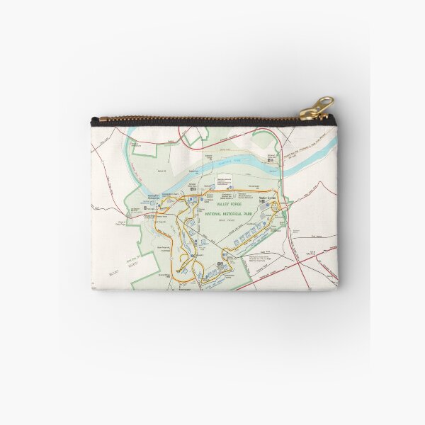 Item preview, Valley Forge National Historical Park Map (2000) General Washington Encampment Atlas designed and sold by BravuraMedia.