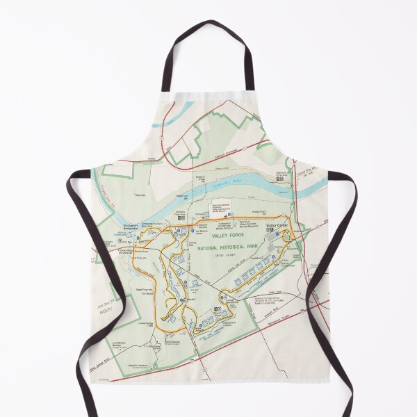 Item preview, Valley Forge National Historical Park Map (2000) General Washington Encampment Atlas designed and sold by BravuraMedia.
