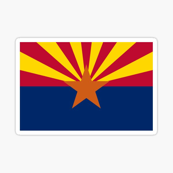 Item preview, Arizona Flag designed and sold by THUNDERWEAR.