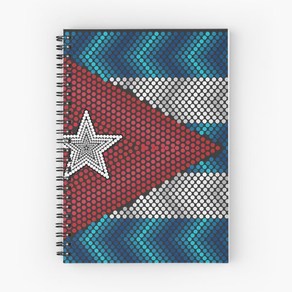 Item preview, cuba flag flag dotart aboriginal cuban art che guevara castro designed and sold by MeryemSpace.