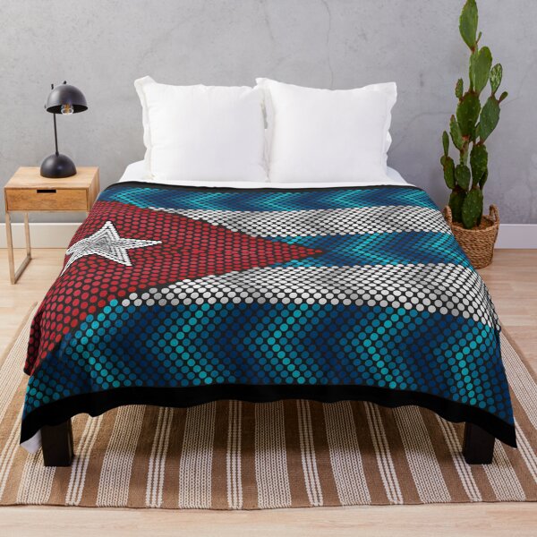 Item preview, cuba flag flag dotart aboriginal cuban art che guevara castro designed and sold by MeryemSpace.