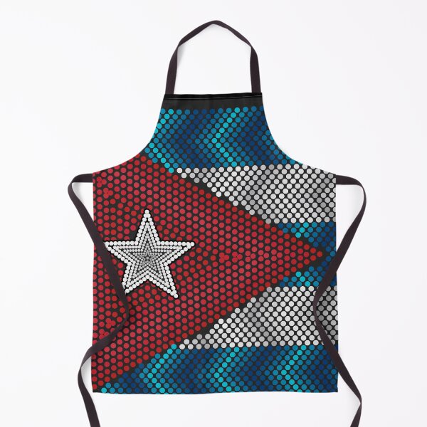 Item preview, cuba flag flag dotart aboriginal cuban art che guevara castro designed and sold by MeryemSpace.