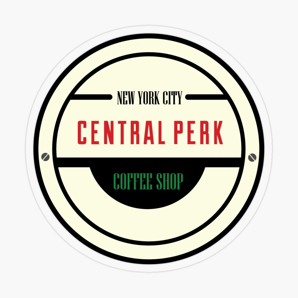 Friends Central Perk Logo Art Print by Angelita M Heffernan - Fine Art  America
