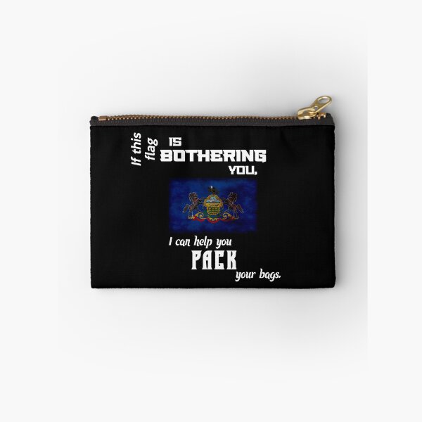 Item preview, Pennsylvania flag - pack your bags designed and sold by 2Girls1Shirt.