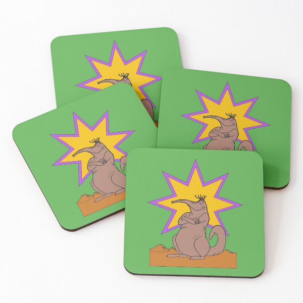 Item preview, Anteater star desert proud pride cute cartoon designed and sold by SolidEarthArt.