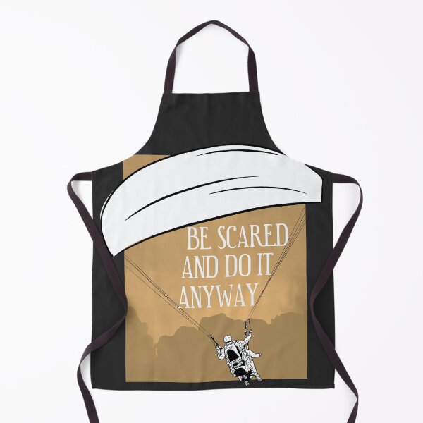 Item preview, Be Scared And Do It Anyway Paragliding designed and sold by hari-son.