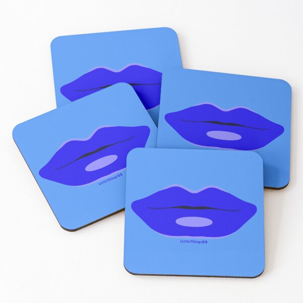 Item preview, Give It Lip Blue designed and sold by LittleThings99.