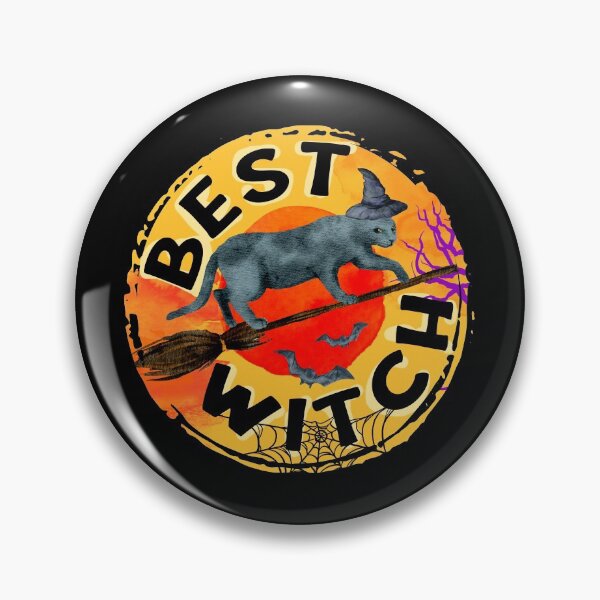 Item preview, Best Witch Cute Cat Halloween Design designed and sold by boopsblunt.