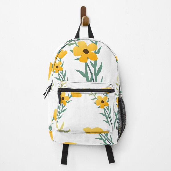 Item preview, Flores amarillas sobre un fondo blanco. designed and sold by RiadMannan.