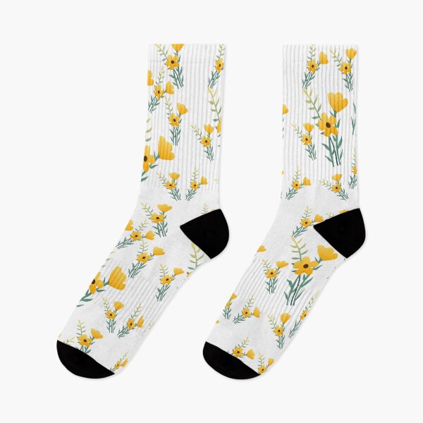 Item preview, Flores amarillas sobre un fondo blanco. designed and sold by RiadMannan.