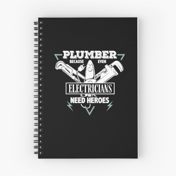 Item preview, Plumber Because Even Electricians Need Heroes designed and sold by Dressed For  Duty.