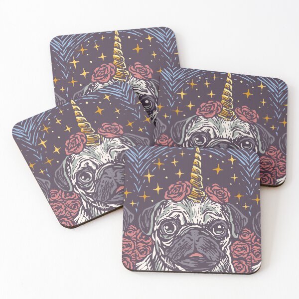 Item preview, Unicorn Pug  designed and sold by Emil1993.