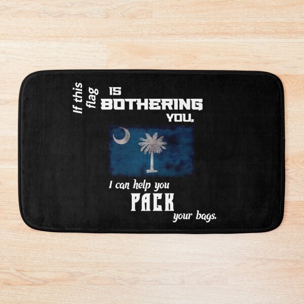 Item preview, South Carolina flag - pack your bags designed and sold by 2Girls1Shirt.