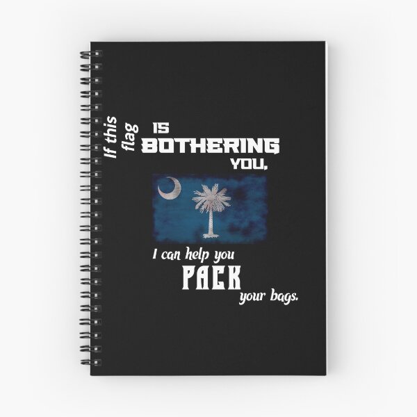 Item preview, South Carolina flag - pack your bags designed and sold by 2Girls1Shirt.