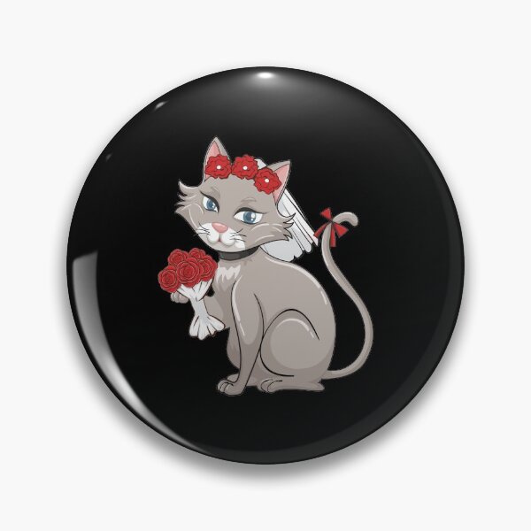Item preview, Cat Bride Rose Wedding designed and sold by Snabdesign84.