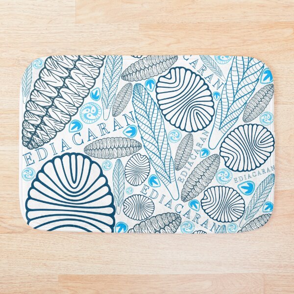 Item preview, Blue Ediacaran fossils transparent designed and sold by Project-Palaeo.