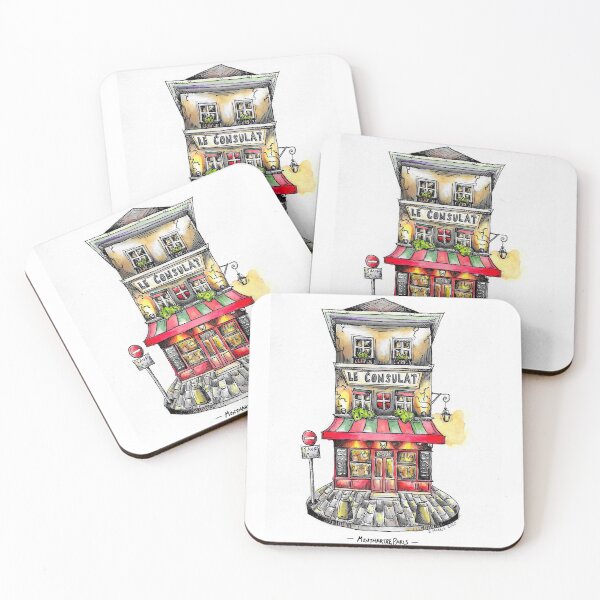Item preview, Le Consulat, Montmartre, Paris designed and sold by Jack Morris Art.