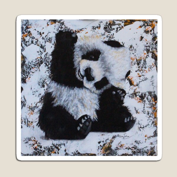 lil panda Magnet