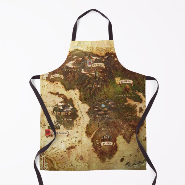 Item preview, Eorzea FFXIV Map designed and sold by hayesade.