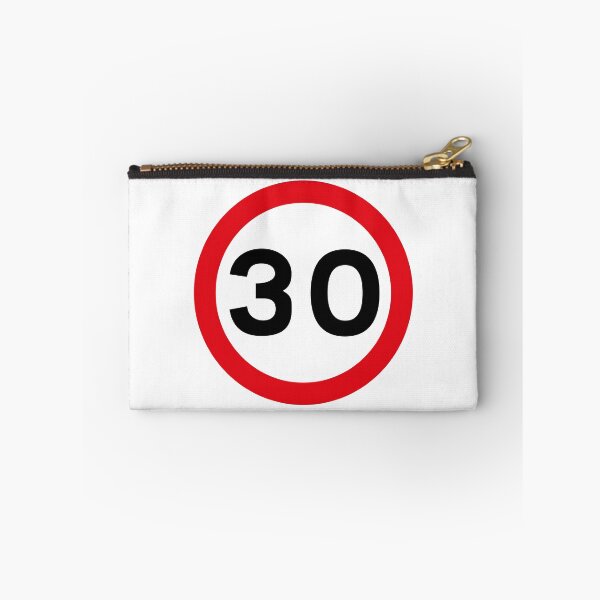 Item preview, 30 mph UK Speed Limit sign - 30 (Thirtieth birthday) designed and sold by MintGubbins.