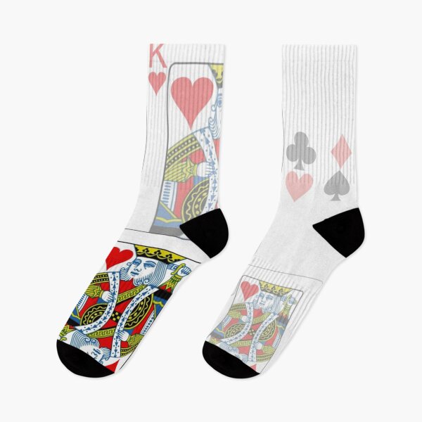 Item preview, CASINO ART KING OF HEARTS PLAYING CARDS ABSTRACT  designed and sold by sharlesart.