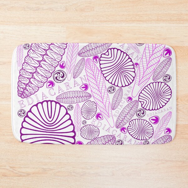 Item preview, Pink Ediacaran fossils transparent designed and sold by Project-Palaeo.