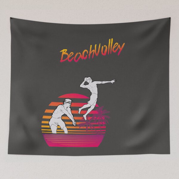 Item preview, Beachvolley design vintage designed and sold by Airmatti.