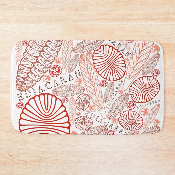 Item preview, Red Ediacaran fossils transparent designed and sold by Project-Palaeo.