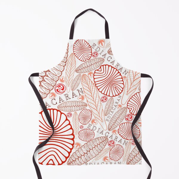 Item preview, Red Ediacaran fossils transparent designed and sold by Project-Palaeo.