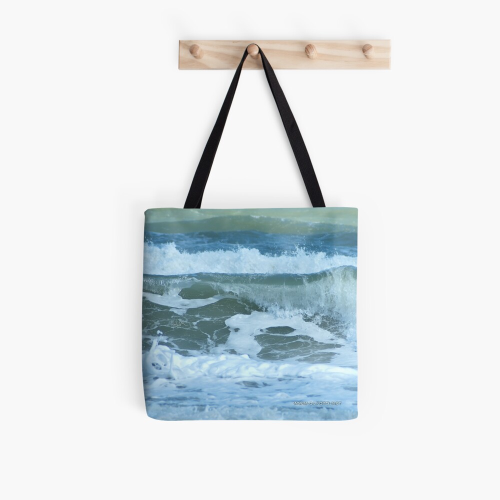 Sudden Surge, Melbourne Beach, Florida Tote Bag