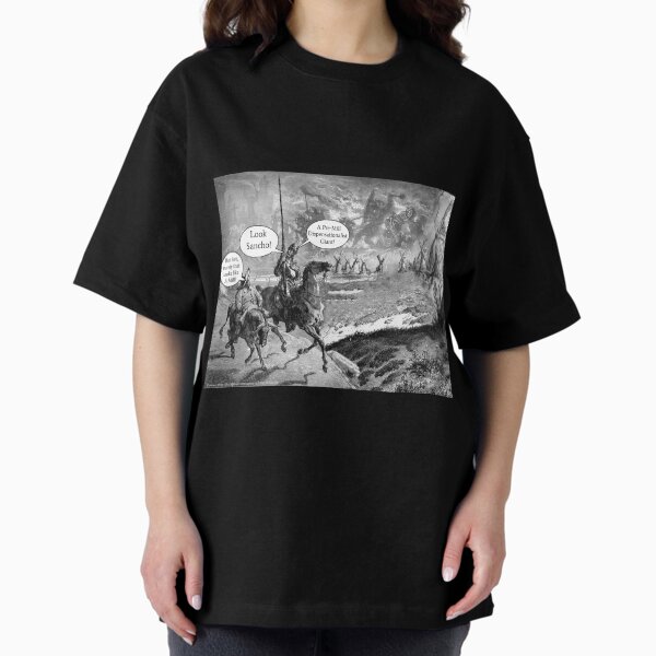 Item preview, Don Quixote and the Eschatological Giants designed and sold by Pictures With A Message.