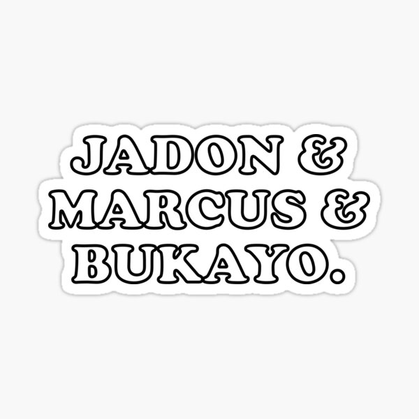 Artikel-Vorschau von  jadon & marcus & bukayo geschenke, designt und verkauft von seriesxanime.