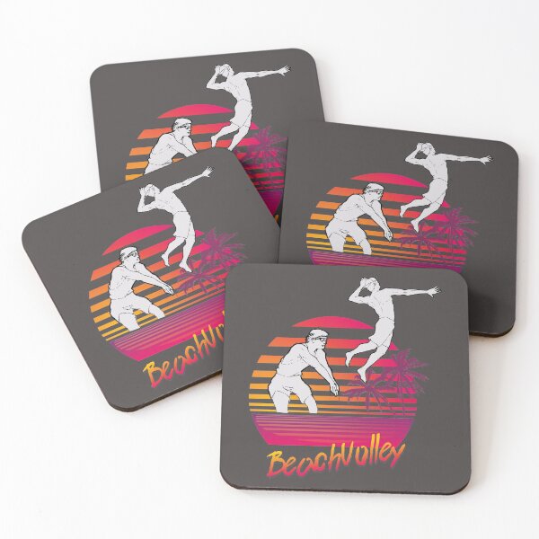 Item preview, Beachvolley vintage sticker design designed and sold by Airmatti.