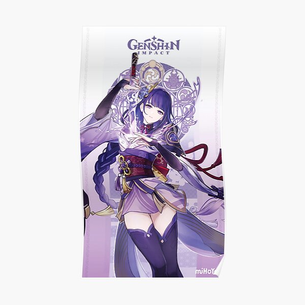 Genshin Impact Baal Poster