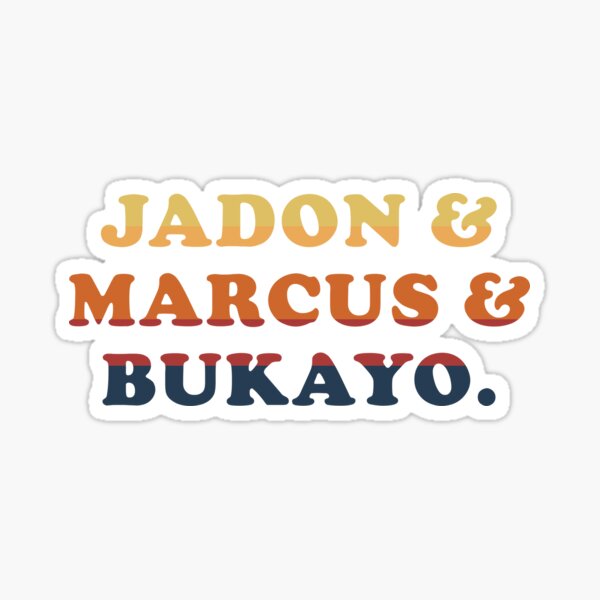 Artikel-Vorschau von  jadon & marcus & bukayo geschenke, designt und verkauft von seriesxanime.