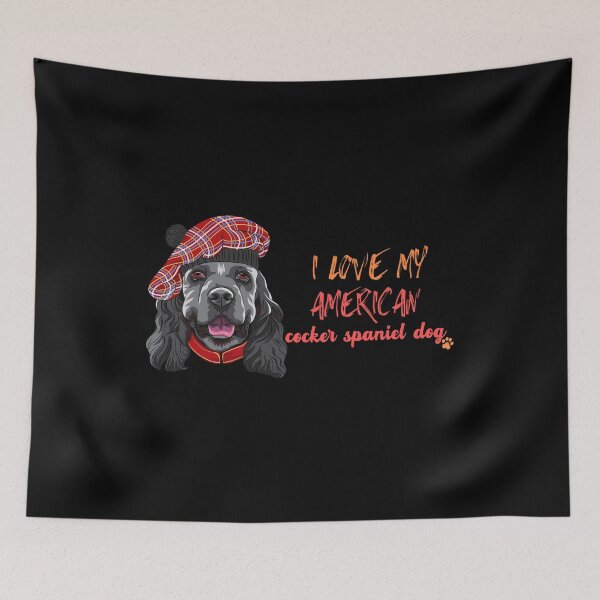 Item preview, American Cocker Spaniel,I Love My American Cocker Spaniel designed and sold by yousseftalat2.