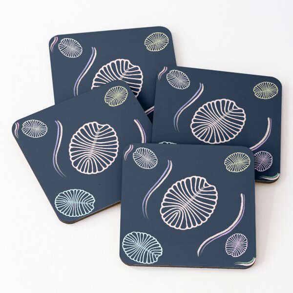 Item preview, Dickinsonia abstract print designed and sold by Project-Palaeo.